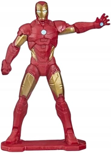2x Hasbro Marvel Iron Man Mini Figure, 6cm