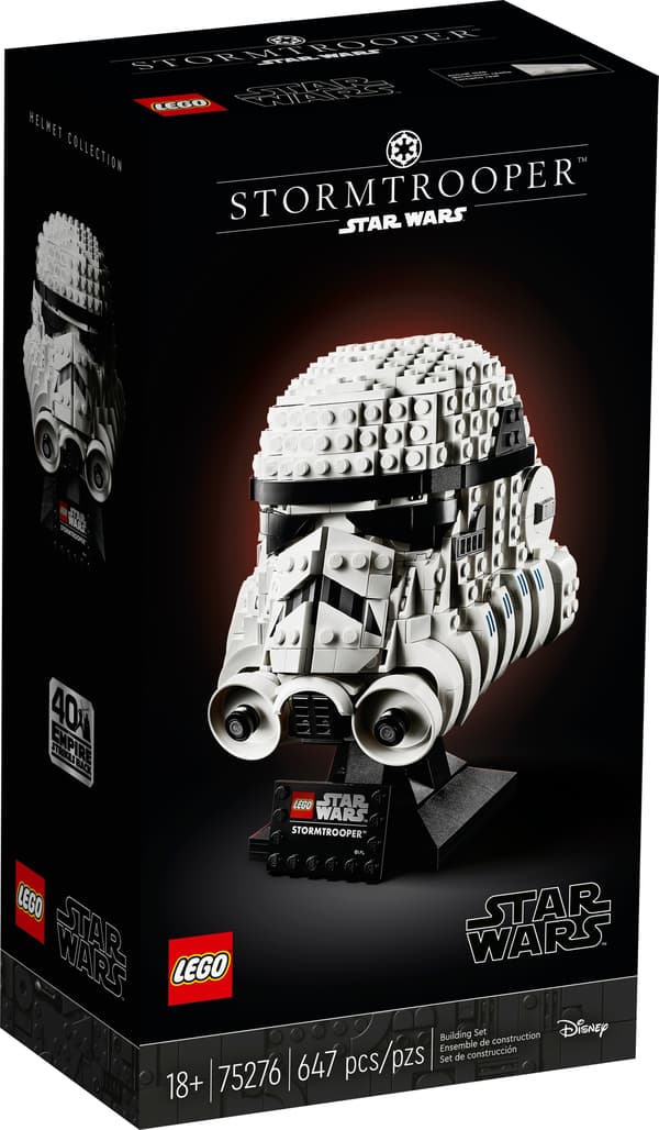 LEGO Star Wars 75276 Stormtrooper Helmet, Gift idea, Building blocks