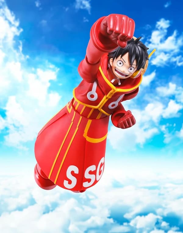 Monkey D. Luffy S.H.Figuarts Future Island Egghead One Piece figurine
