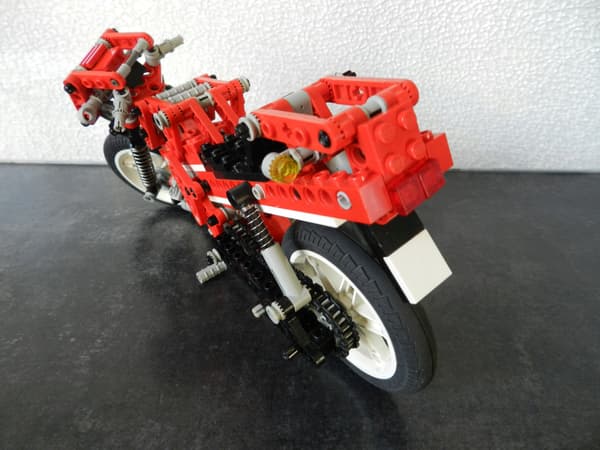 LEGO Technic 8422 2-in-1 Circuit Shock Racer *motor *1995