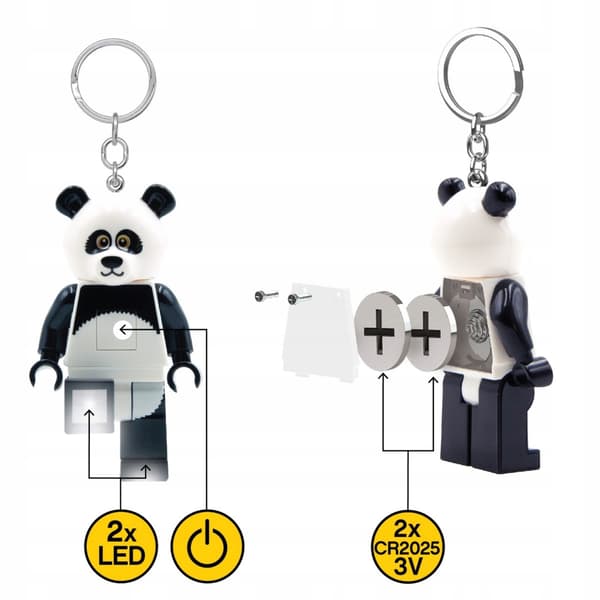 LEGO LED PANDA KEYRING LGL KE 195H
