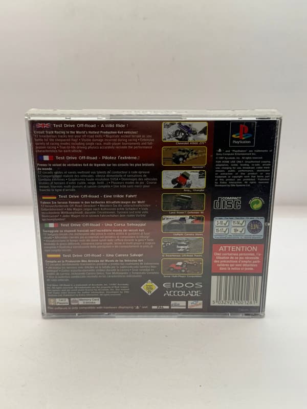 Test Drive Off-Road 3XA PSX PS1 PlayStation (PSX) – boxed