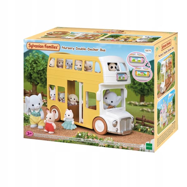 Double-decker nursery bus