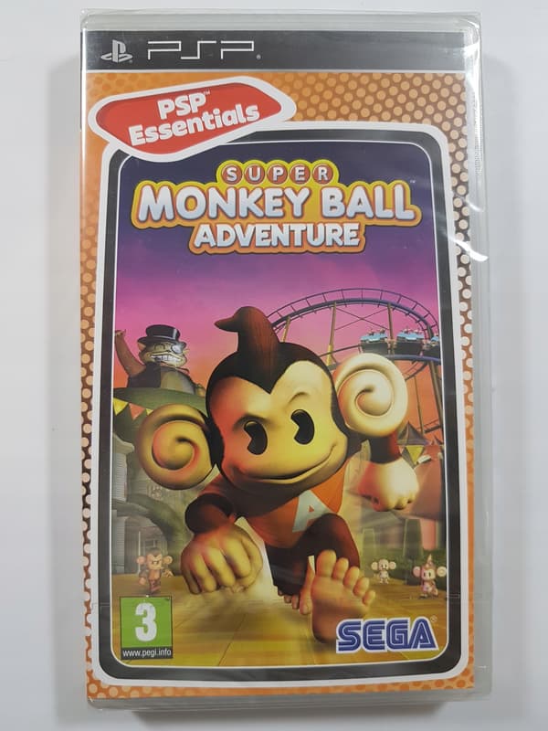 SUPER MONKEY BALL ADVENTURE / PSP / NEW /