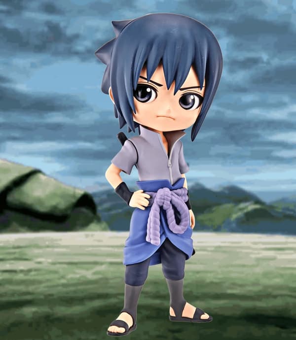 ANIME FIGURINE: Naruto – Uchiha Sasuke Q Posket Banpre