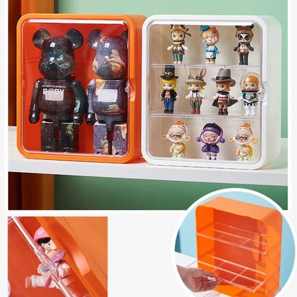 DISPLAY CASE FOR MINIFIGURES AND FIGURINES