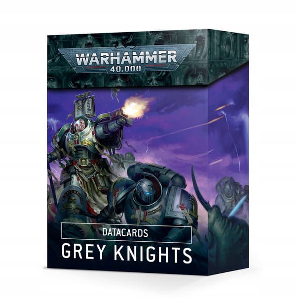 Warhammer 40,000 Datacards: Grey Knights – old edition