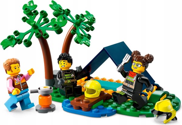 LEGO CITY 60412 – Off-road Fire Engine with Boat