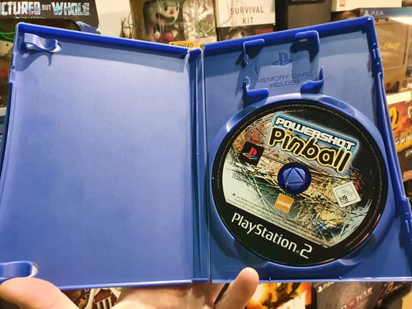 POWERSHOT PINBALL PS2 FIRST EDITION, IN EXCELLENT CONDITION