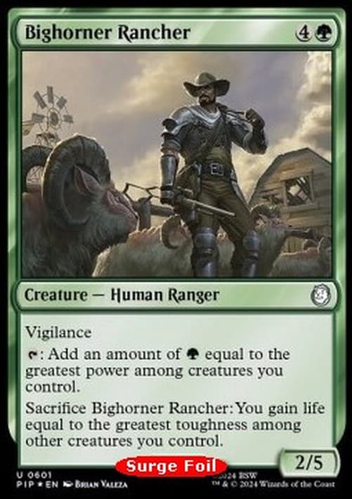 Magic: The Gathering Bighorner Rancher