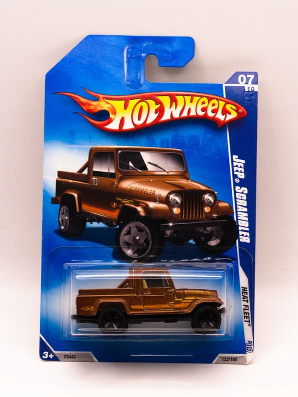HOT WHEELS Jeep Scrambler Brown
