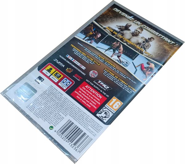 UFC UNDISPUTED 2010 / NEW / EN / PSP