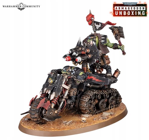 Wartrakk – Orks 40k – VERSION 2026 – Armageddon – NEW Mould