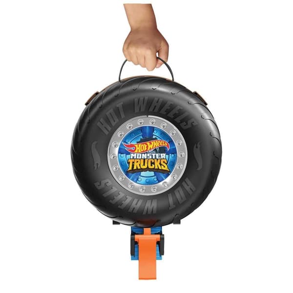 Hot Wheels Monster Trucks Stunt Set Tyres