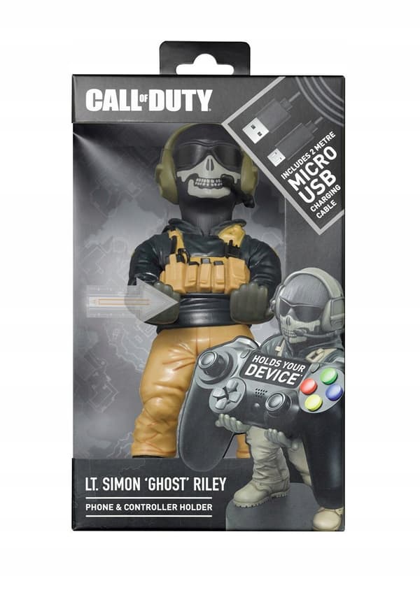 CALL OF DUTY BO4 LT. SIMON GHOST RILEY PHONE + CONTROLLER HOLDER / COD STAND