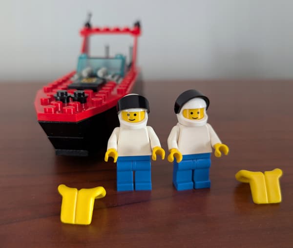 Lego 6679 Black Thunder Boat