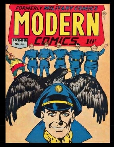 Modern Comics #56: Golden Age War Adventure Comic 1946 – Classic Comic Re