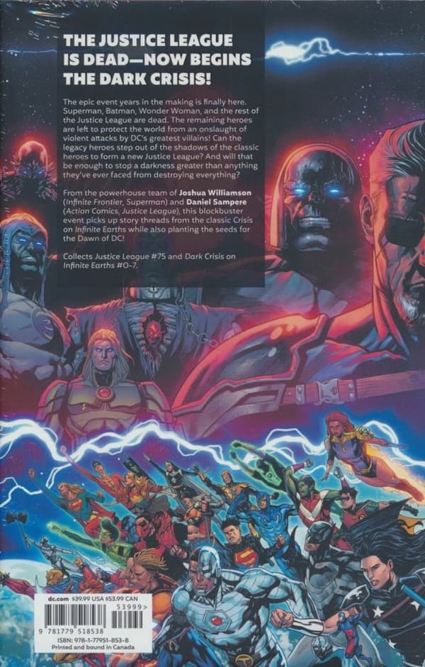 DARK CRISIS ON INFINITE EARTHS HC (Collective work)