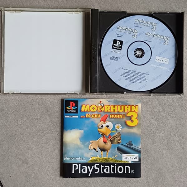 Moorhuhn 3, PS1, PSX