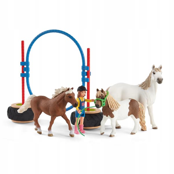 Schleich 72149 Agility Set for Horses in a Box