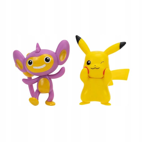 POKEMON Aipom + Pikachu Battle Figure
