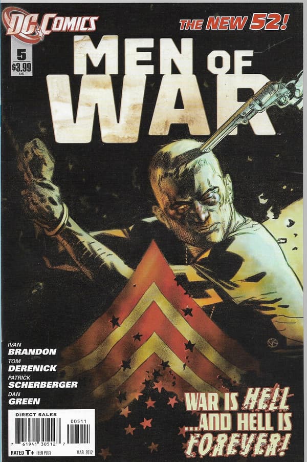 DC Men of War Comics 1–8/2011 (in English) – Complete set!