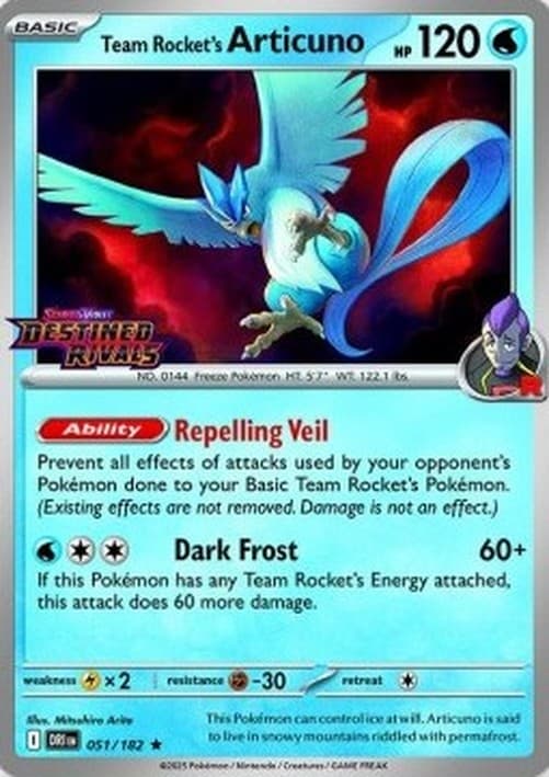 Pokemon Team Rocket's Articuno
