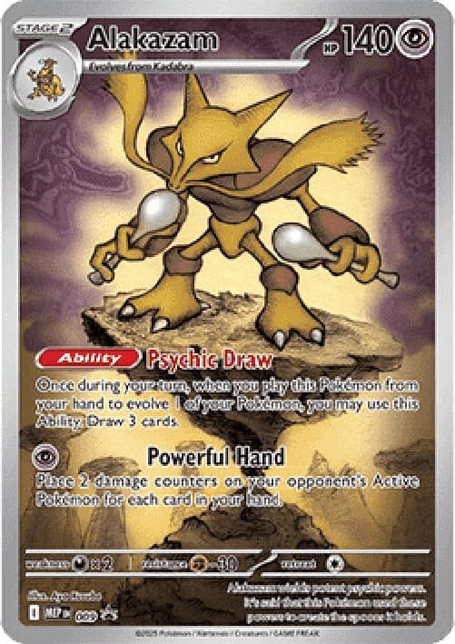 Pokemon TCG Alakazam