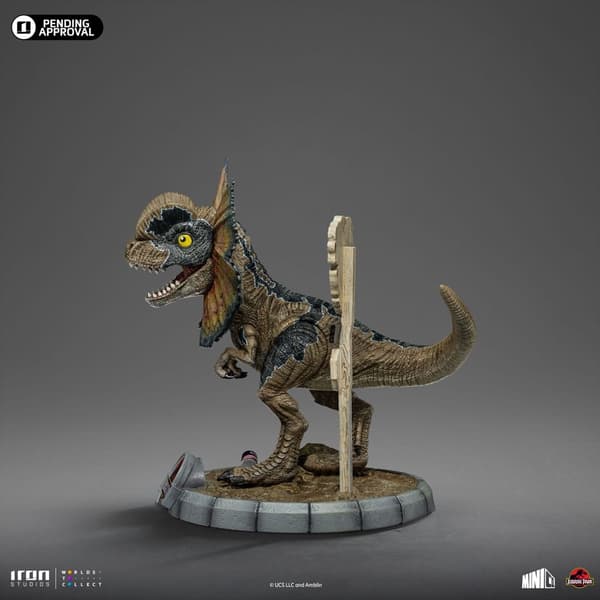 IRON STUDIOS JURASSIC PARK – DILOPHOSAURUS MINI-FIGURE