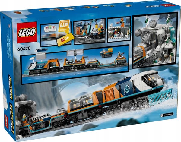 LEGO City 60470 Arctic Explorers’ Polar Express