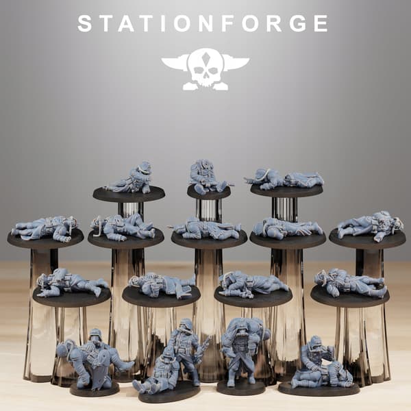 Grim Guard The Fallen – Station Forge – 3D-utskrift