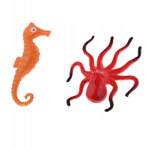 Plastic Life Ocean Animals Display Model Figurines Children's Toy