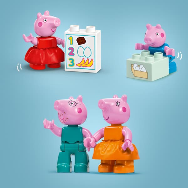 LEGO Duplo bricks – Peppa and the supermarket