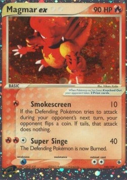 Pokemon Magmar ex