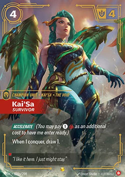 Riftbound OGN Kai'Sa, Survivor