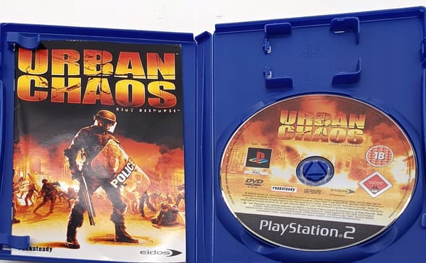 URBAN CHAOS RIOT RESPONSE PlayStation 2 (PS2) boxed version