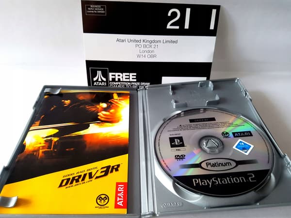 DRIVER 3 / DRIV3R PS2 – RACING ACTION GAME! ENGLISH VERSION!