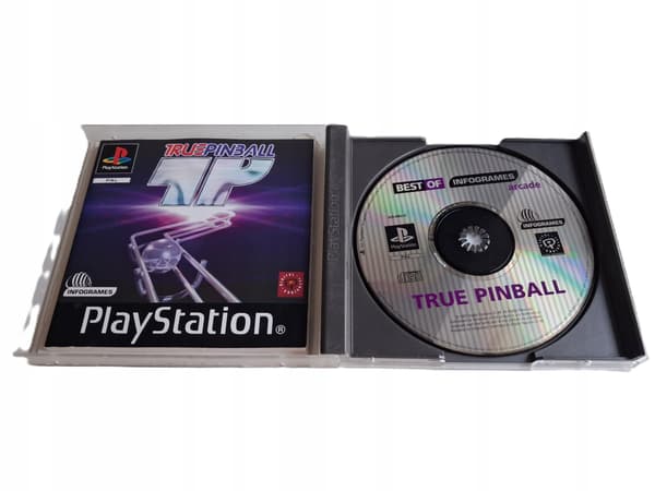 TRUE PINBALL PSX PS1 ENG