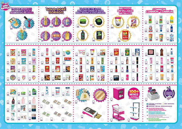 5 Surprise Mini Brands Global Series 2 Mystery Cap