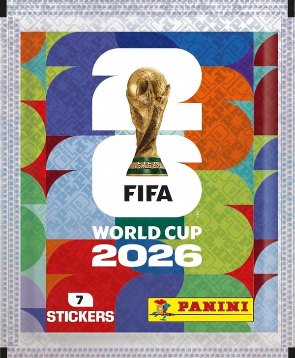 FIFA WORLD CUP 2026 Multipack: 4 sachets, 28 stickers plus 4 stickers