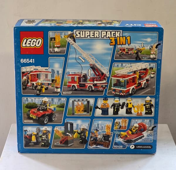 LEGO City 66541 3-in-1 Fire Brigade Super Pack