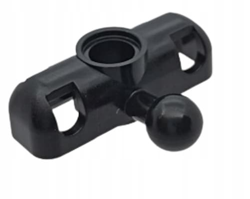 LEGO Steering Arm Technic Steering System Component 6571 4543367 black