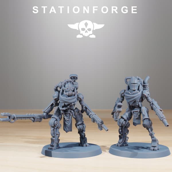 Scavenger Junkbots – Station Forge – Minifaktura