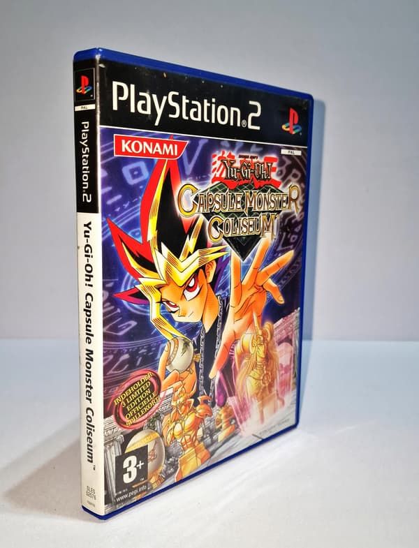 YU-GI-OH CAPSULE MONSTER COLISEUM PS2 GAME – PLEASE READ THE DESCRIPTION!!! SCRATCHED DISC