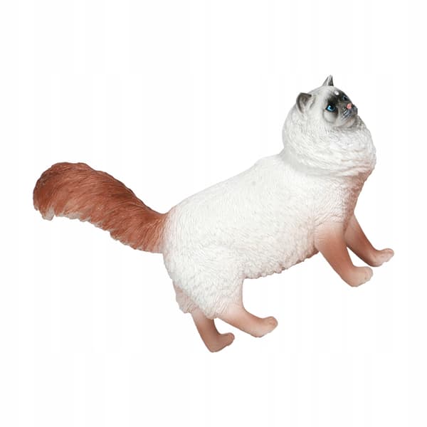 AESTHETIC PLASTIC CAT FIGURINE – TABLE DECORATION
