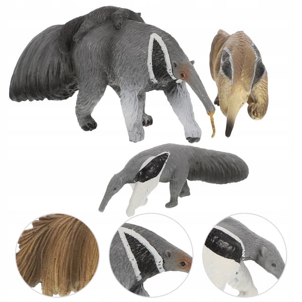 3 FUN ANTEATER DECORATIONS FOR THE GARDEN