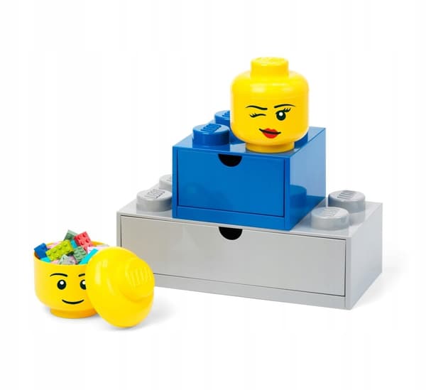 LEGO Storage Head (size S) – winking girl, eye