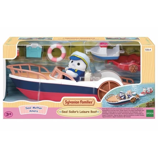 SYLVANIAN FAMILIES Excursion Boat with a Seal - Accessories 5864