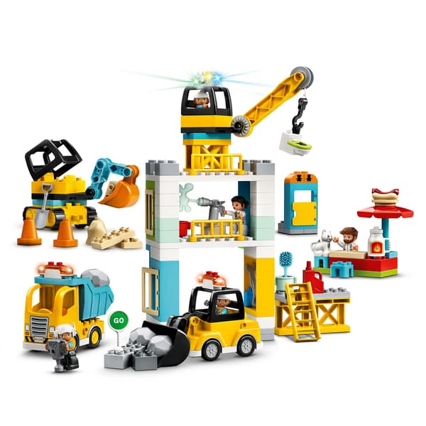 LEGO DUPLO 10933 Tower Crane and Construction