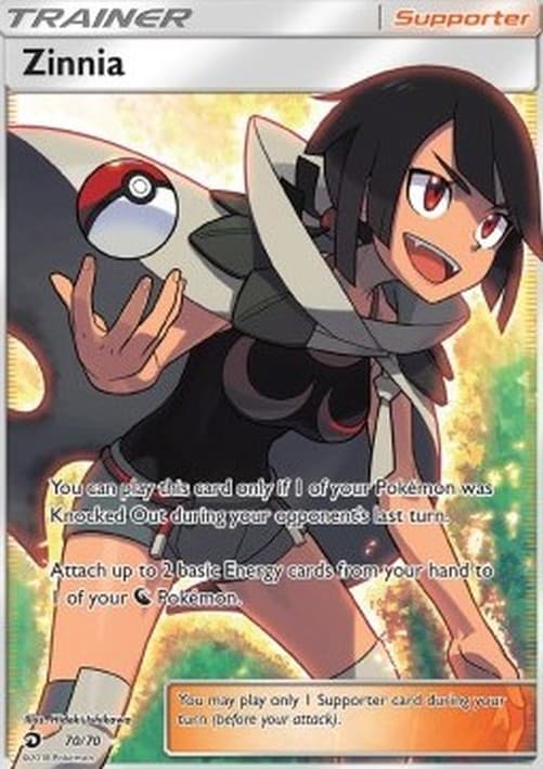 Pokemon TCG Zinnia